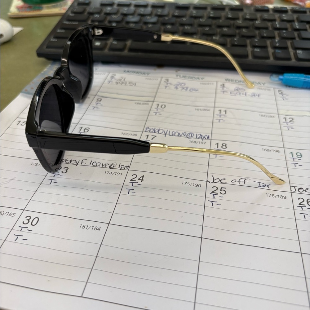 Stylish Black Sunglasses - Picture 2 of 5